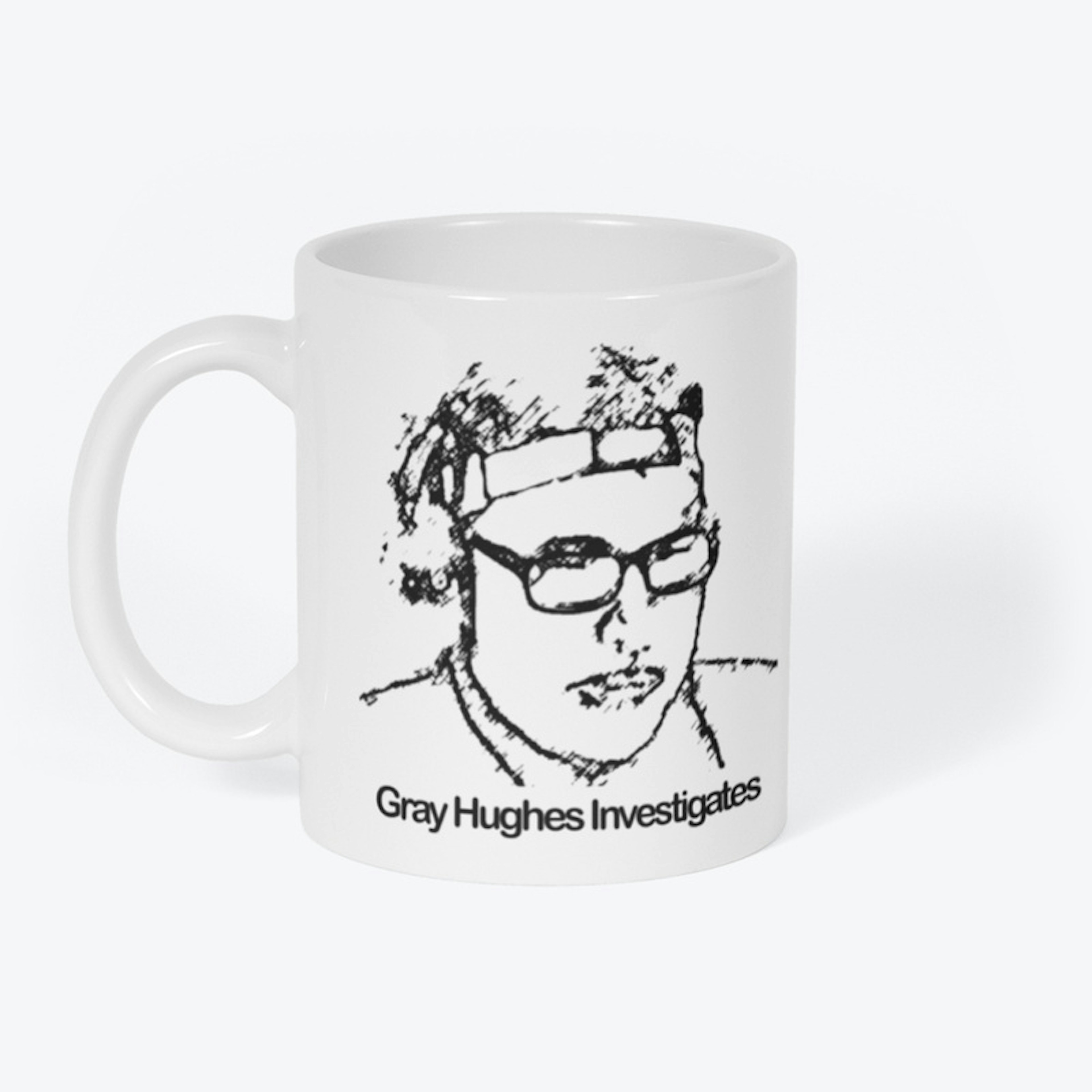Gray Hughes Investigates mug